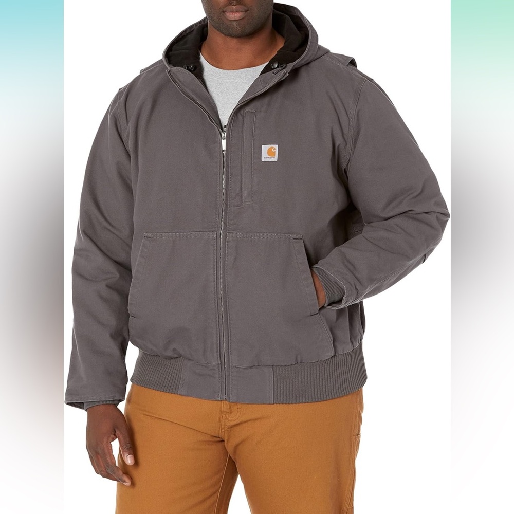 Carharrt J130-M "Gravel" dark grey heavy duty coat